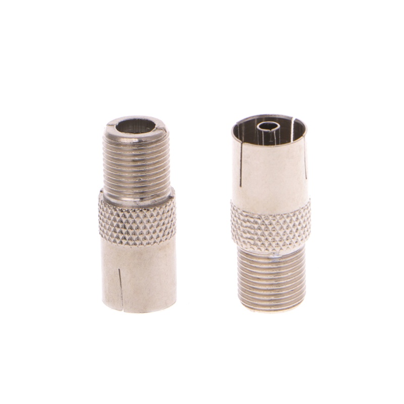 Set 10 Đầu Nối Chuyển Đổi Giắc Cắm Type F Sang Cổng Cắm TV PAL Female