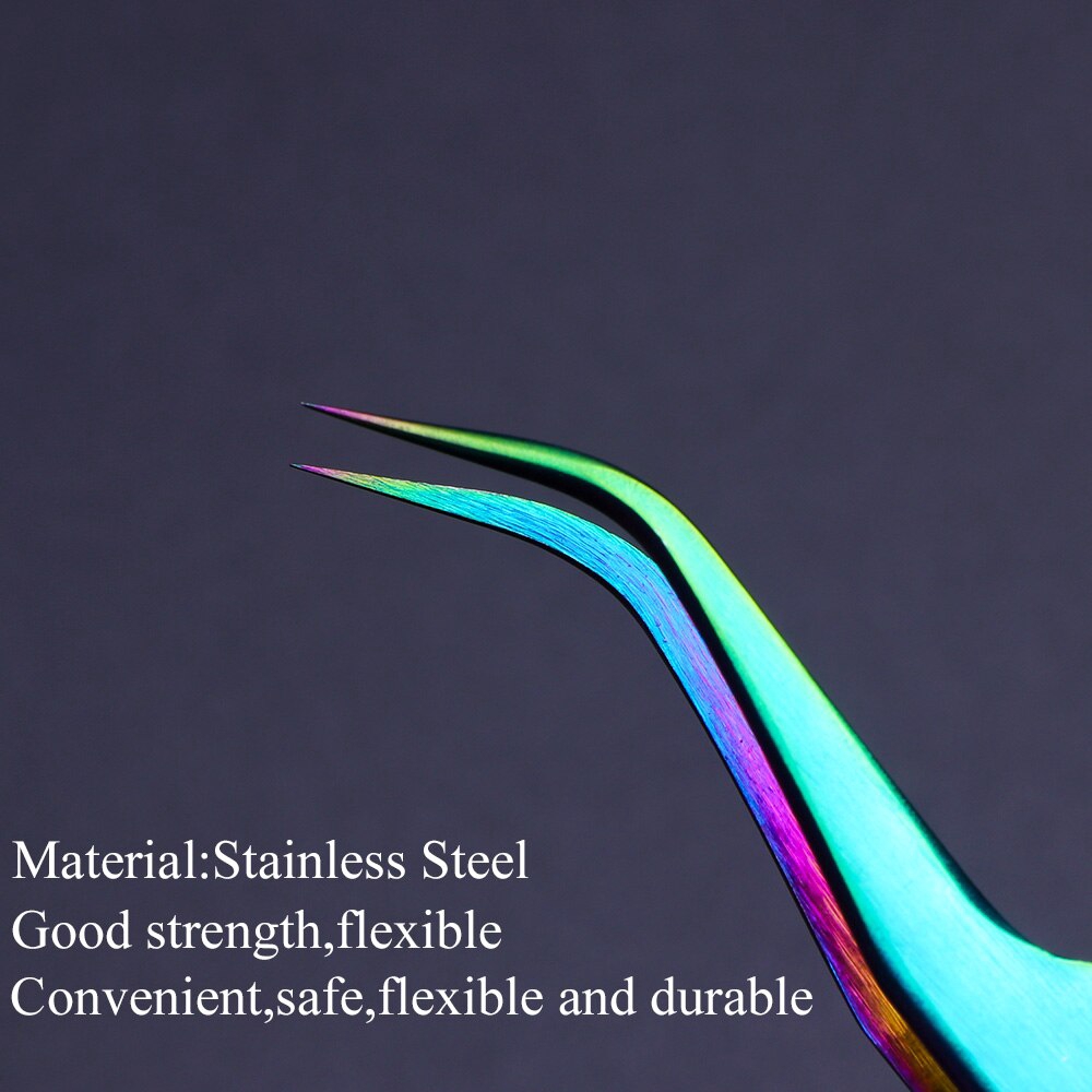 Nhíp Nhổ/Ghép Nối Lông Mi Lông Mày Đa Năng Tiện Dụng Bằng Thép Không Gỉ Chất Lượng Cao