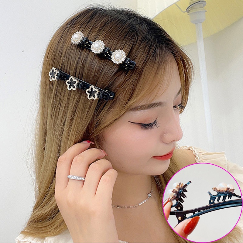 Kẹp Tóc Mái Đôi Thời Trang Cổ Điển Dễ Thương Dành Cho Nữ