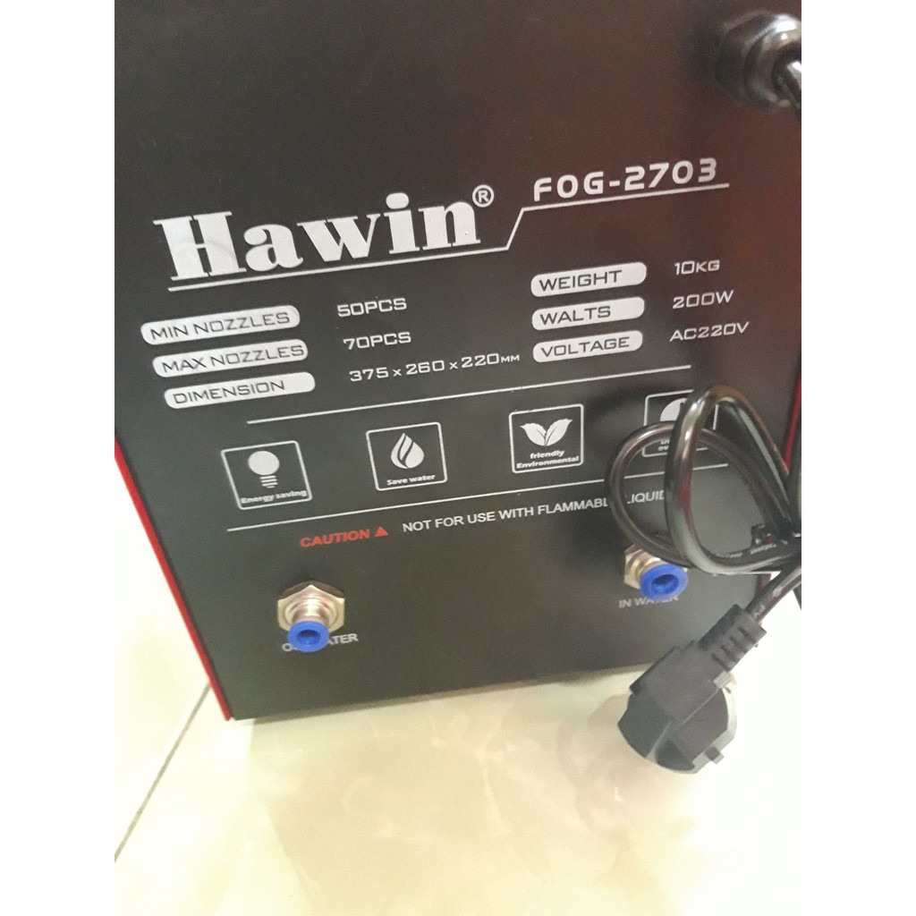 Cục nguồn adapter thay thế cho máy Hawin FOG-2703