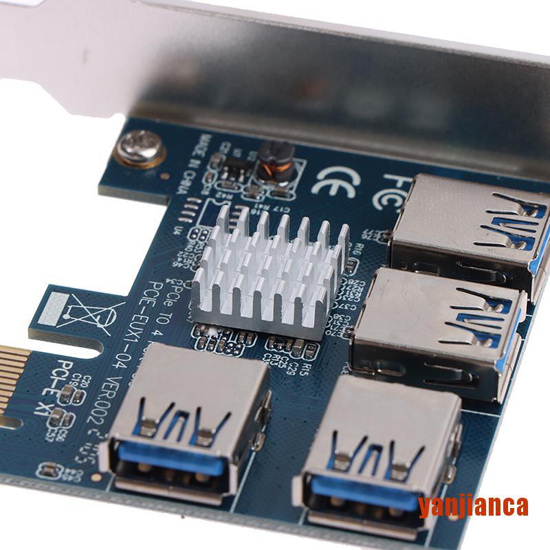 Bảng Mạch Pci-E 1 / 4 Pci-Express Slot 1x Sang 16x Usb 3.0 Chuyên Dụng Cho Xe Hơi | BigBuy360 - bigbuy360.vn