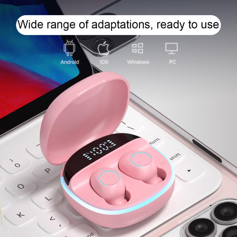 Tai nghe không dây M13 Macaron Tws Chống Nước Có Màn Hình LED