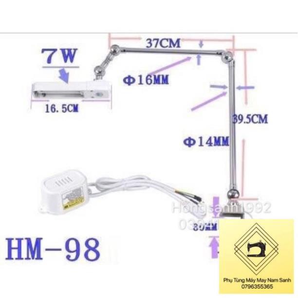 Đèn gắn máy may Haimu HM-98