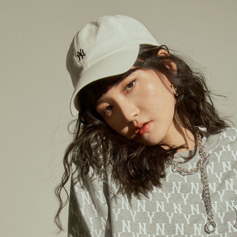 Nón Màu trắng MLB New York Yankees Auth 100%