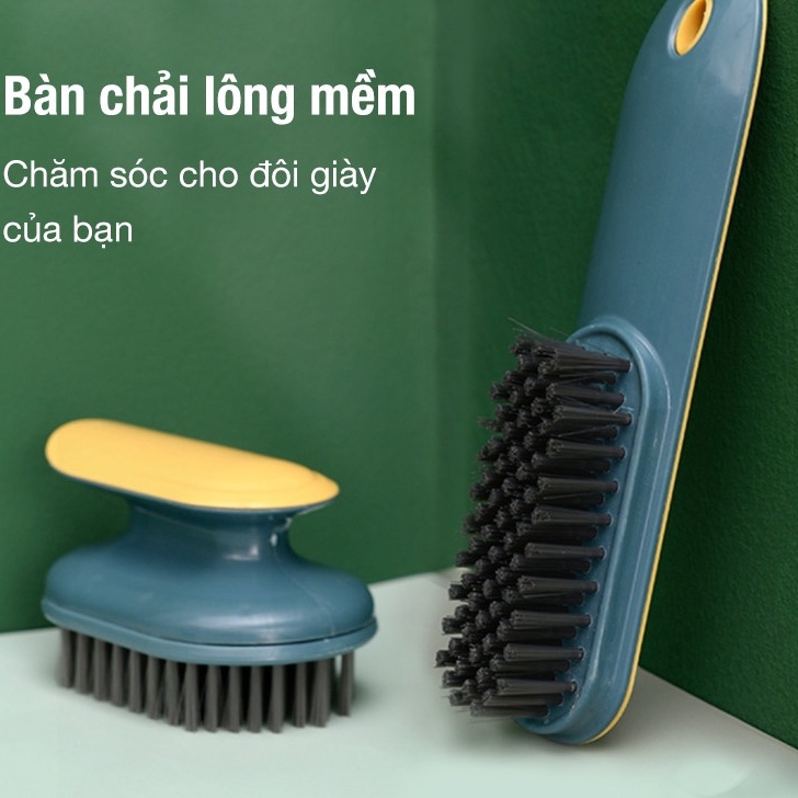 Bàn chải chà chân giặt đồ lông mềm hàng cao cấp