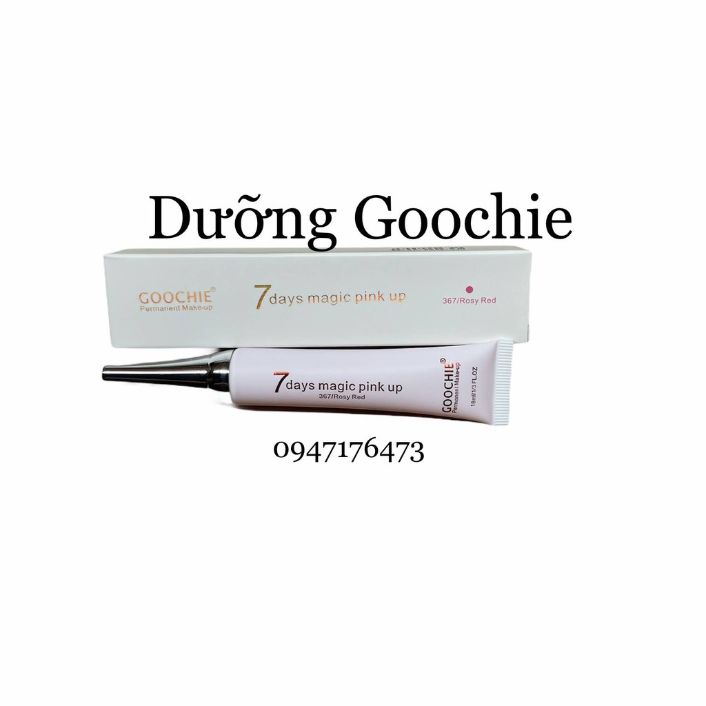 Son dưỡng môi Goochie chữa thâm loang kích màu môi sau phun xăm chính hãng 2021- DCPX HoaLee