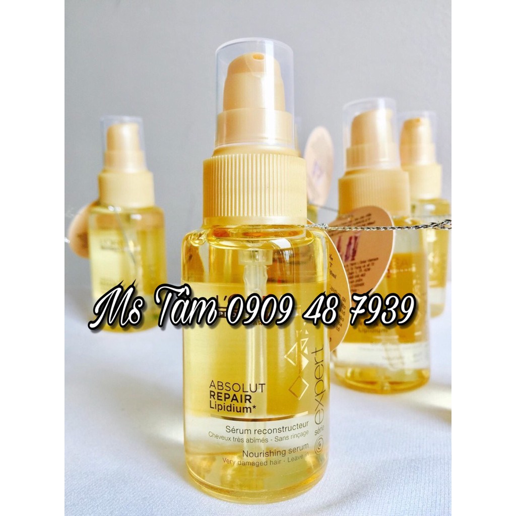 Tinh dầu Serum phục hồi Absolut Repair Lipidium Loreal 3 tác động 50ml