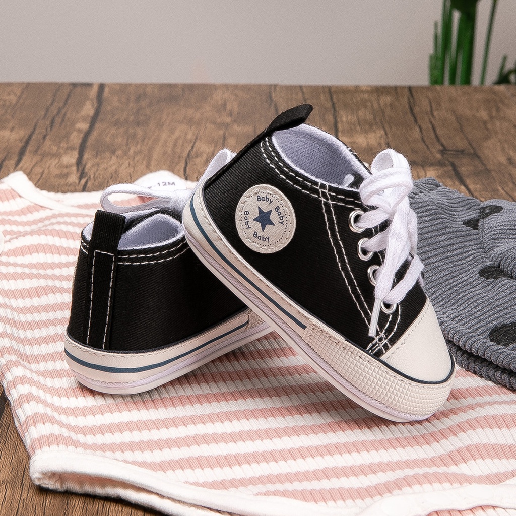 Giày tập đi cho bé đế cao su chống trơn trượt chất vải an toàn thể thao cực chất cực đẹp cho bé