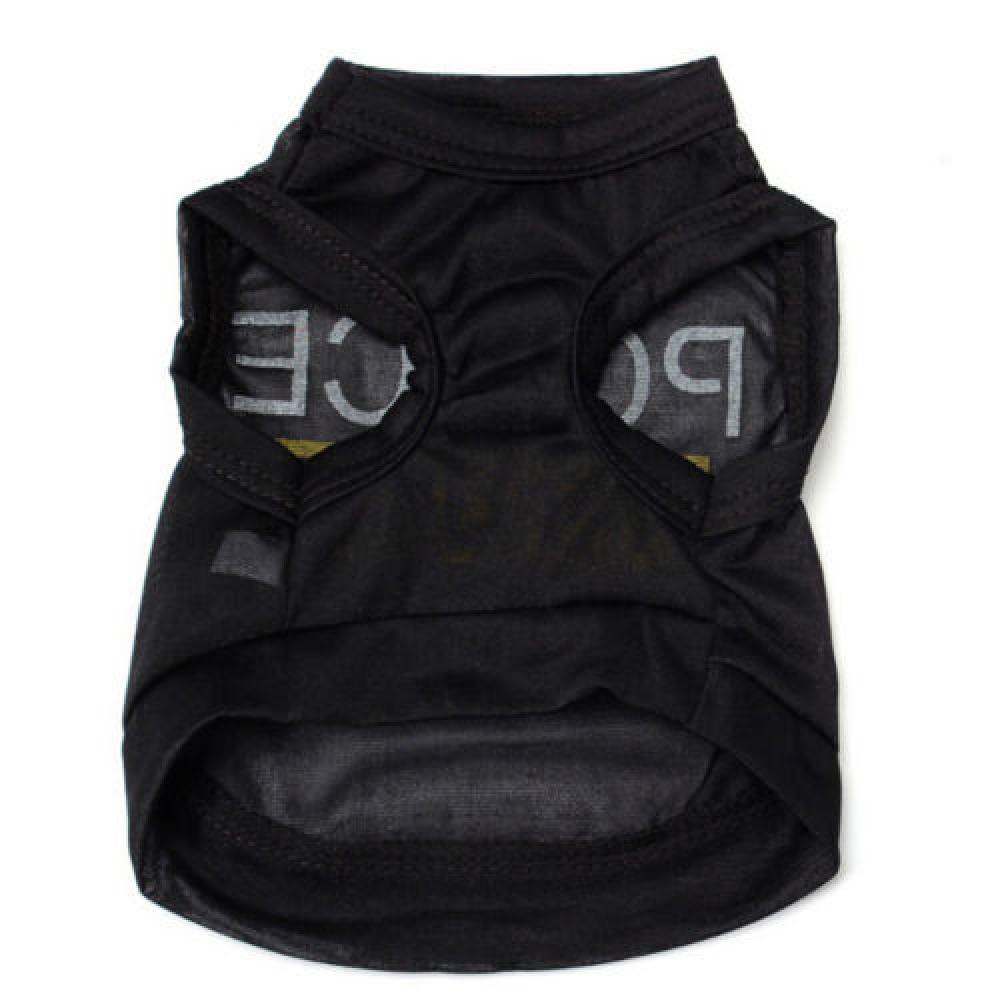 Áo in chữ police thời trang sành điệu cho cún cưng