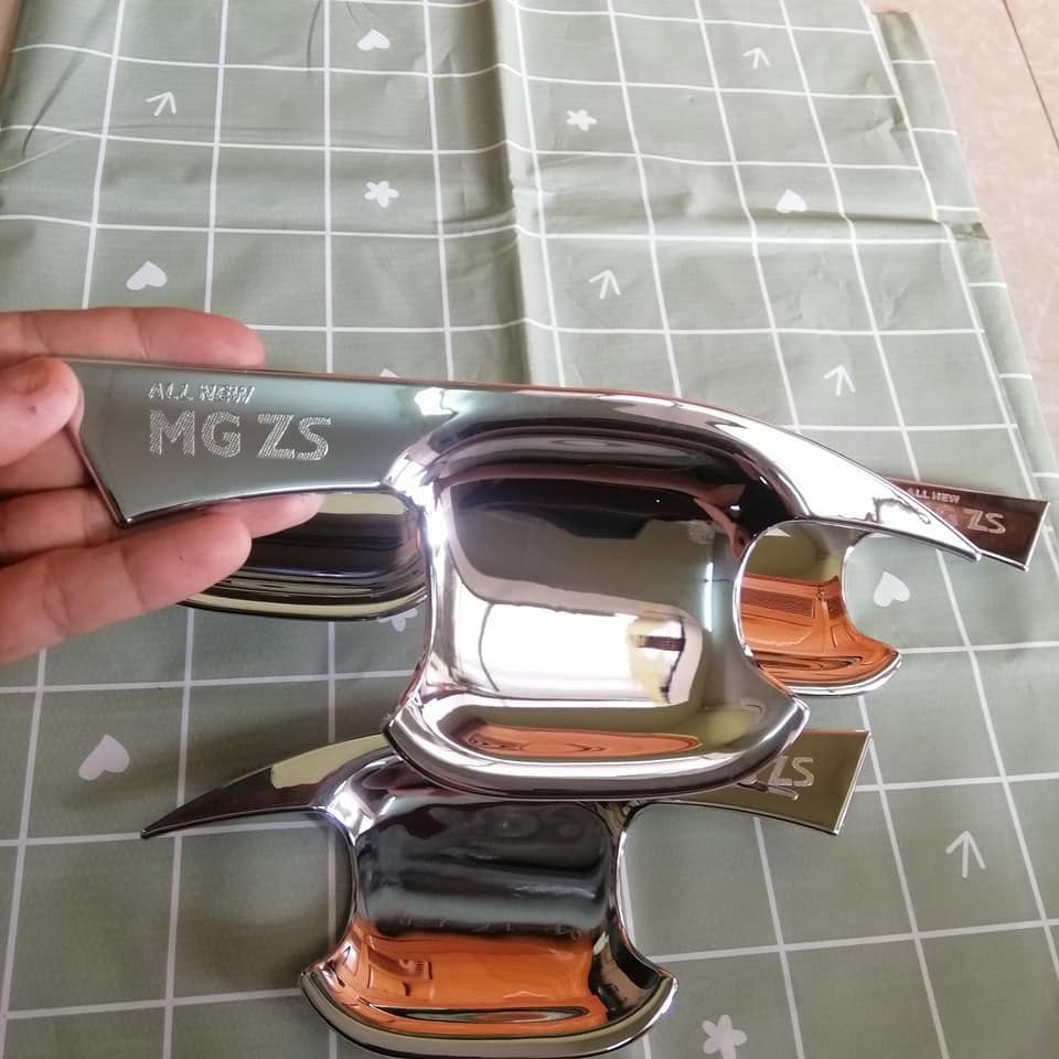 Ốp Hõm Cửa Cho Xe MG HS 2021 Mạ Crom cao cấp