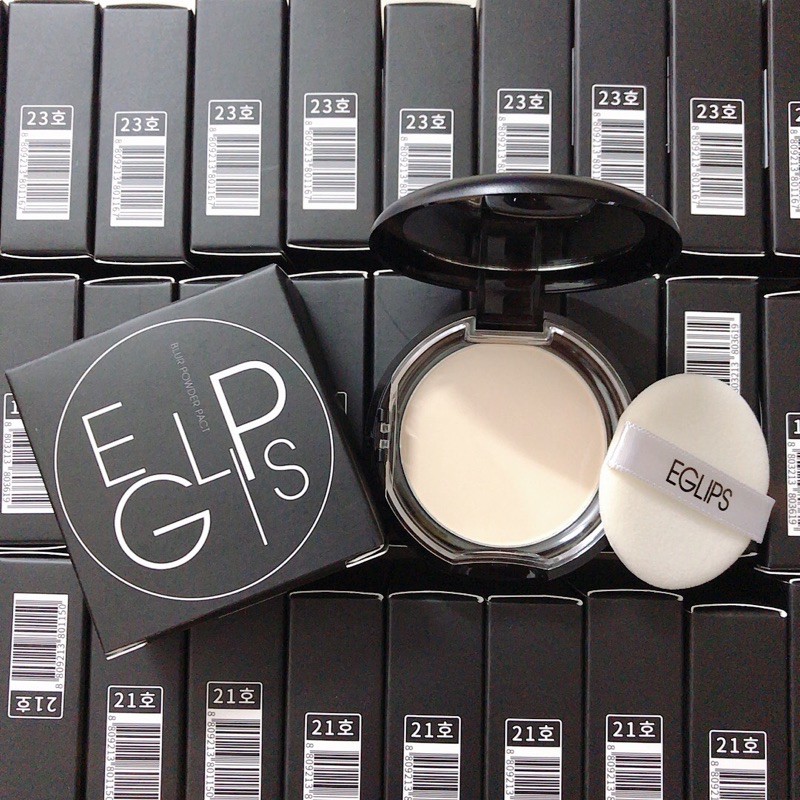 Phấn Phủ Siêu Mịn, Giúp Che Phủ Lỗ Chân Lông Và Khuyết Điểm Eglips Blur Powder Pact