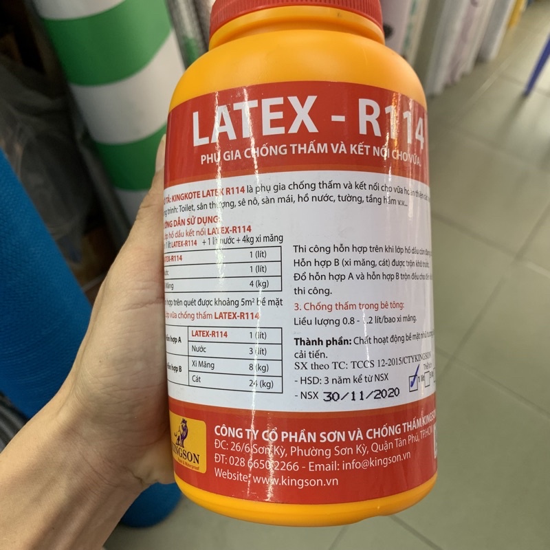 ⚡ Phụ gia chống thấm Sika Latex CT-11A