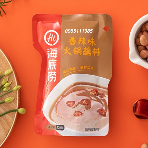 Sốt Chấm Lẩu Cay Thơm Haidilao 120g - Sốt đậu phộng thơm