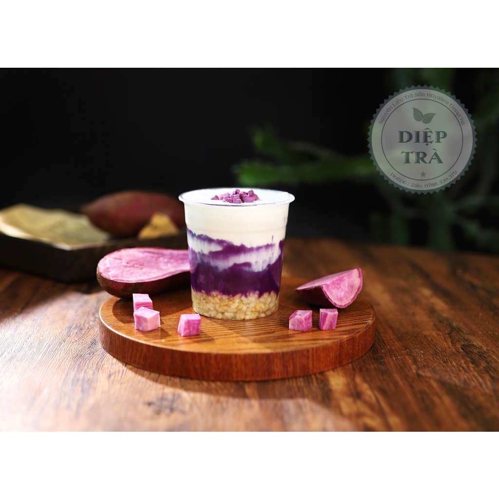 Sốt khoai Doking (Khoai môn/ Khoai lang tím) - Dòng sốt sệt có thể bám, quét thành cốc | BigBuy360 - bigbuy360.vn