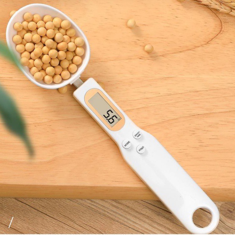 Cân Điện Tử Tiểu Ly Dạng Thìa Muỗng 500gr Đo Gia Vị Thức Ăn Cho Bé Chính Xác
