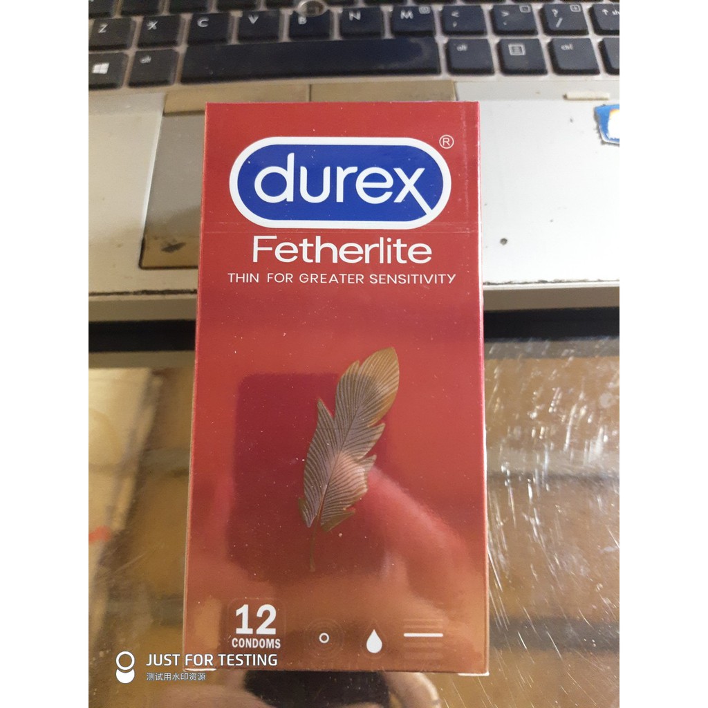 Bao cao su DUREX Fetherlite 12 cái / hộp siêu mỏng