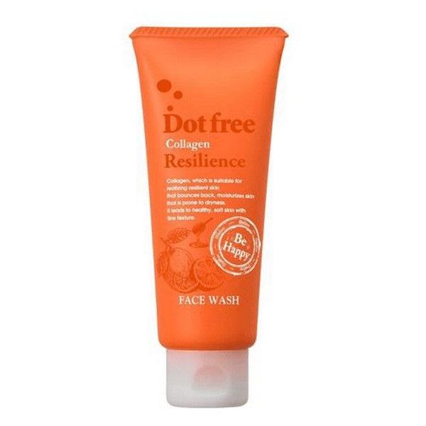 Sữa rửa mặt trắng da Collagen tươi Dotfree Resilience Face Wash 100g