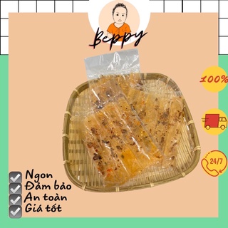 Bánh tráng dẻo tôm cuộn hành phi Bánh tráng Tây Ninh dẻo tôm hành phi siêu mỏng xuyên thấu
