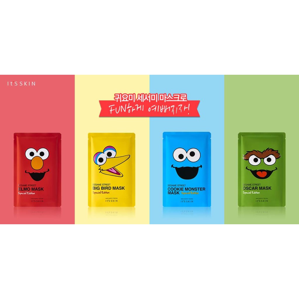 Sesame Street Mask