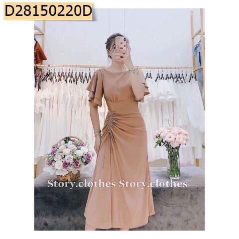 Đầm tay bèo rút dây