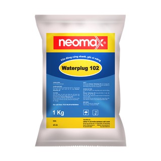 Vữa đông cứng nhanh gốc xi măng cản nước Neomax Waterplug 102