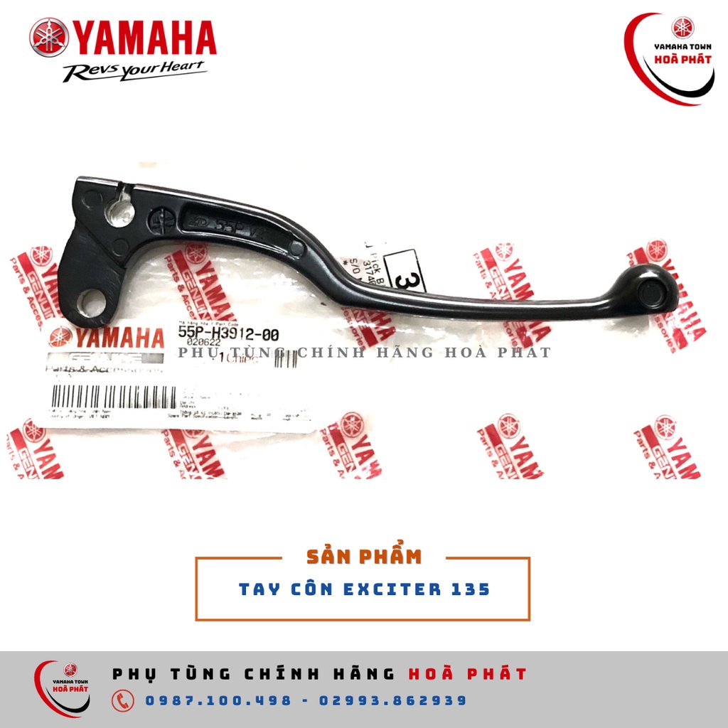 Tay côn tay thắng exciter 135 zin chính hãng Yamaha 100%