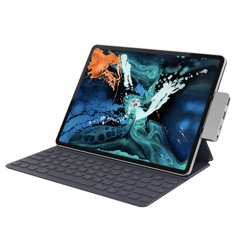 Cổng chuyển HyperDrive cho iPad 4-in-1 HDMI 4K/30Hz USB-C Hub - HD319E - Phân Phối Chính Hãng