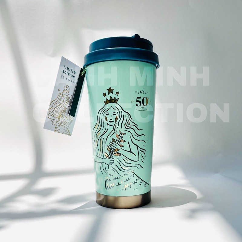 BÌNH STARBUCKS TUMBLER 50th ANNIVERSARY SIREN