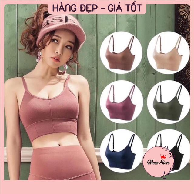Áo bra nữ, áo tập gym yoga có mút đệm ngực 656
