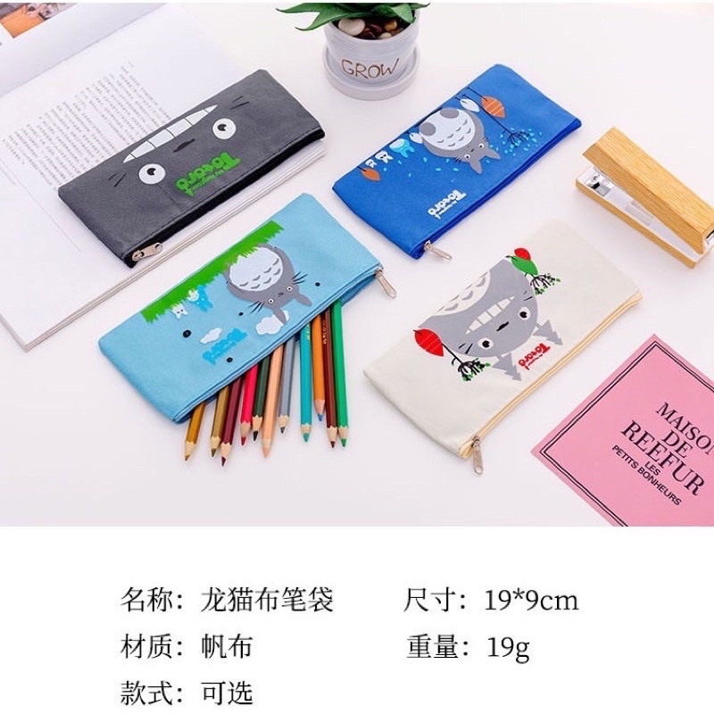 Túi đựng bút totoro
