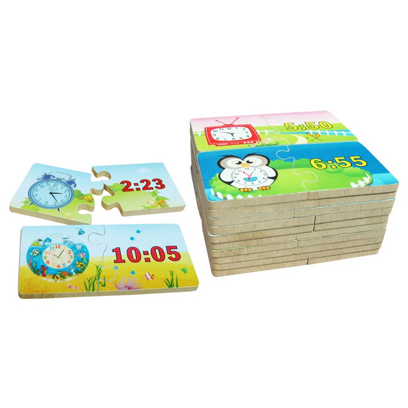 Đồ Chơi Bộ Thẻ Học Thông Minh Bé Vui Học Giờ -Thương Hiệu Winwintoys - Hàng Việt Nam Chất Lượng Cao