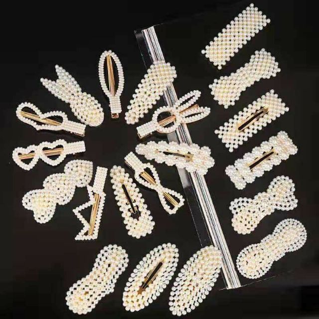 Kẹp tóc bao xinh gồm 20 mẫu