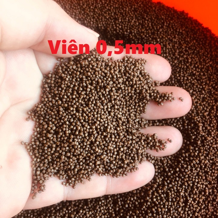 1kg Cám Cargill 7404 cho Cá giống Cá Cảnh và Làm mồi Câu-Dạng bột-0,5mm-1mm-thức ăn cá cargill