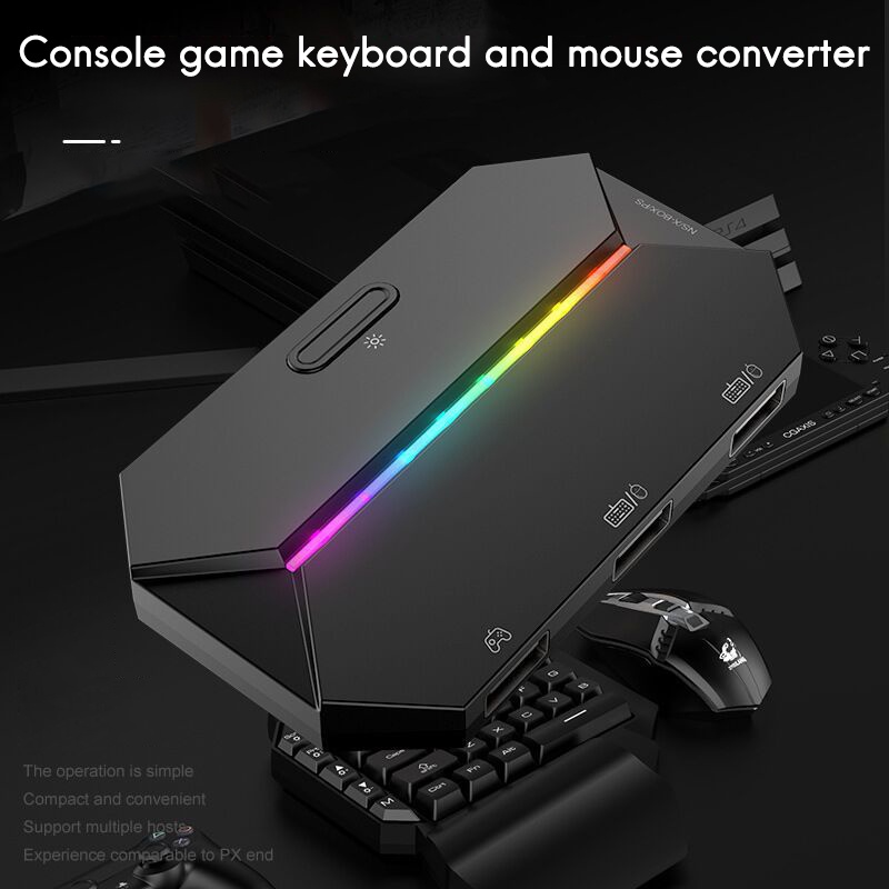 Bộ Bàn Phím + Chuột + Đệm Lót Chuột + Bàn Phím Một Tay Cầm Cho Switch PS4 5 ZIYOU LANG G6L