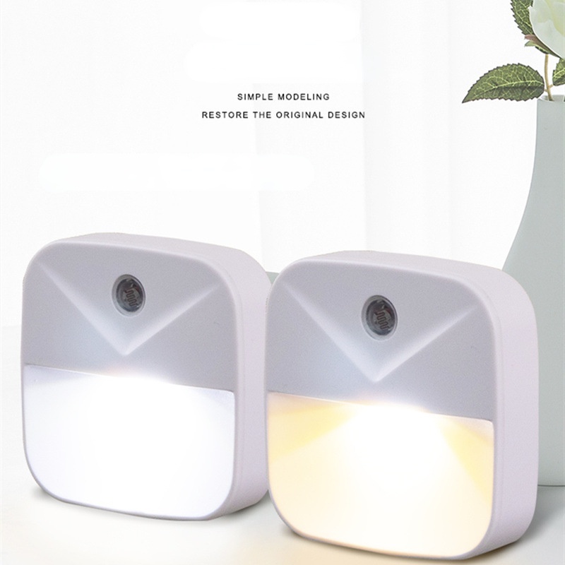 Đèn ngủ LED 6*6cm điều khiển từ xa tiện dụng cho gia đình