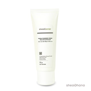 Sữa rửa mặt diếp cá than tre – Facial cleansing cream Fissh mint & Charcoal