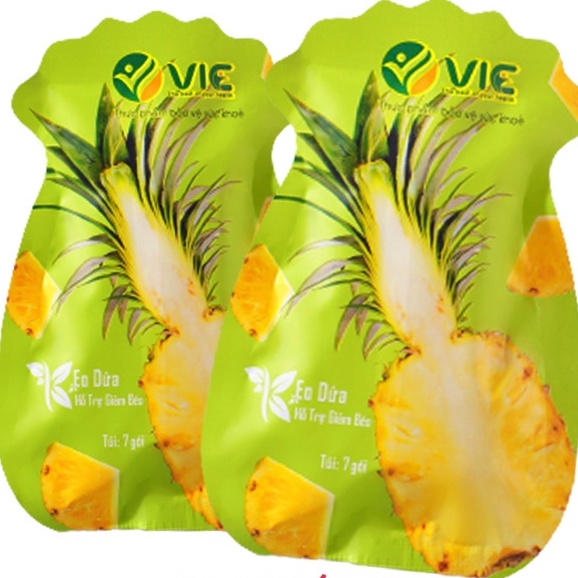 Kẹo dứa giảm cân VIC Organic - Hiệu Quả Nhanh An Toàn