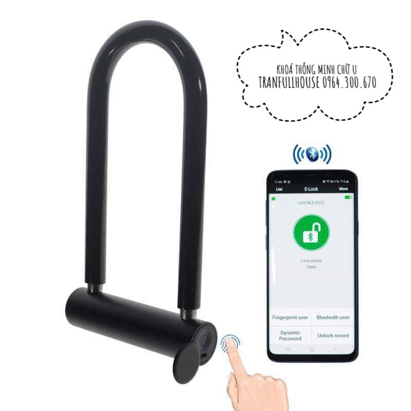 KHÓA VÂN TAY CHỮ U BOND- UT01