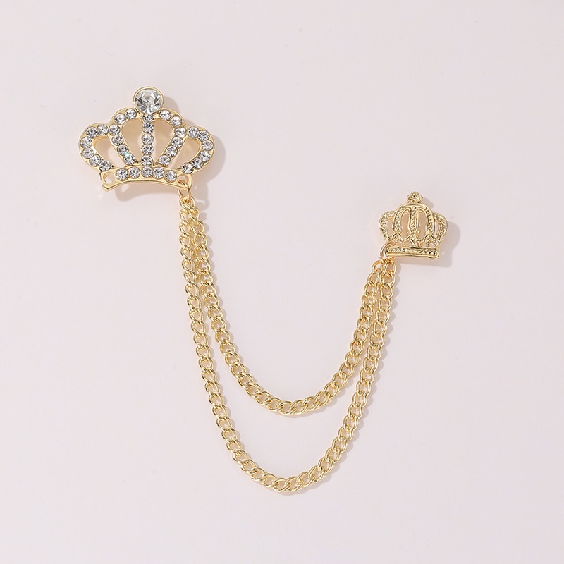 Ghim Cài Áo Hình Ngôi Sao Và Mặt Trăng Phối Tua Rua Cao Cấp Thời Trang