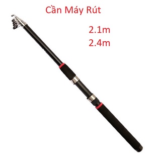 Cần máy rút câu cá, chuyên dùng lăng xê và câu lục