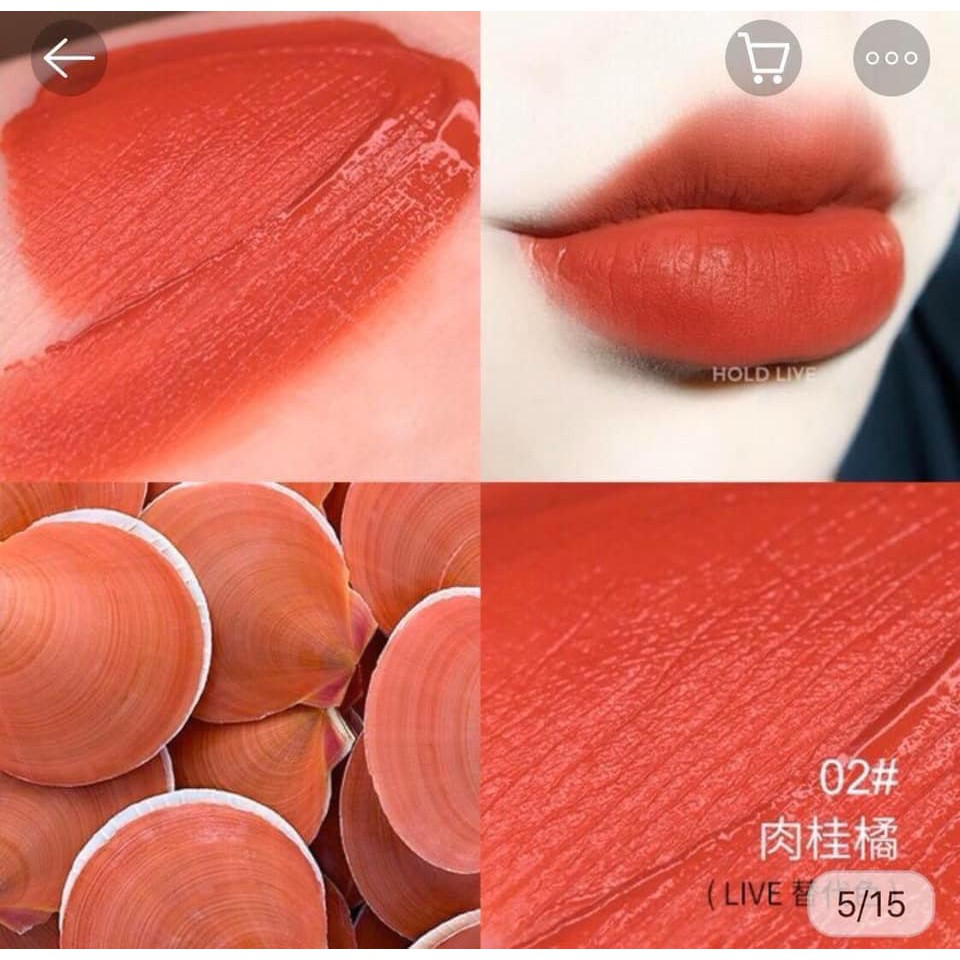 Son kem lì Hold Live Pro Air Soft Mist Lip Glaze bản Dupe Cloud Lip Tint