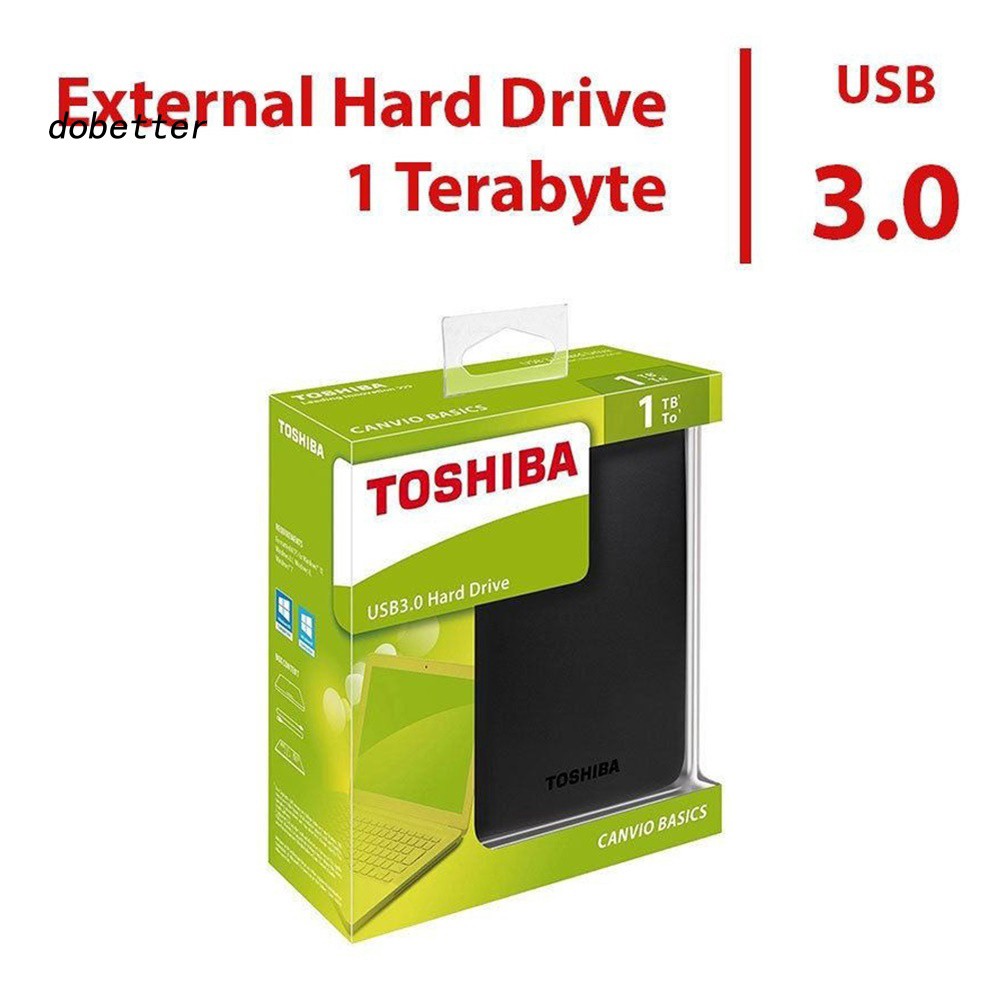 Ổ Cứng Di Động Toshiba 500gb/1tb/2tb Usb 3.0