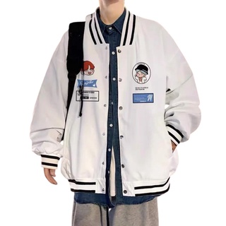 Áo Khoác bomber VN CLO unisex in chữ SMILE - AK023