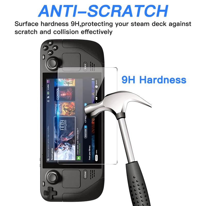 Bộ 3 Kính Cường Lực Bảo Vệ Màn Hình Cho Sàn Hơi Nước 7 inch