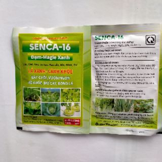 Phân bón Senca 16 dùng cho lúa, chè, rau mía, hành....