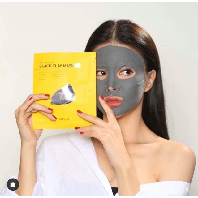 Mặt Nạ Bùn Khoáng Black Clay Mask Hàn Quốc - FULL HỘP