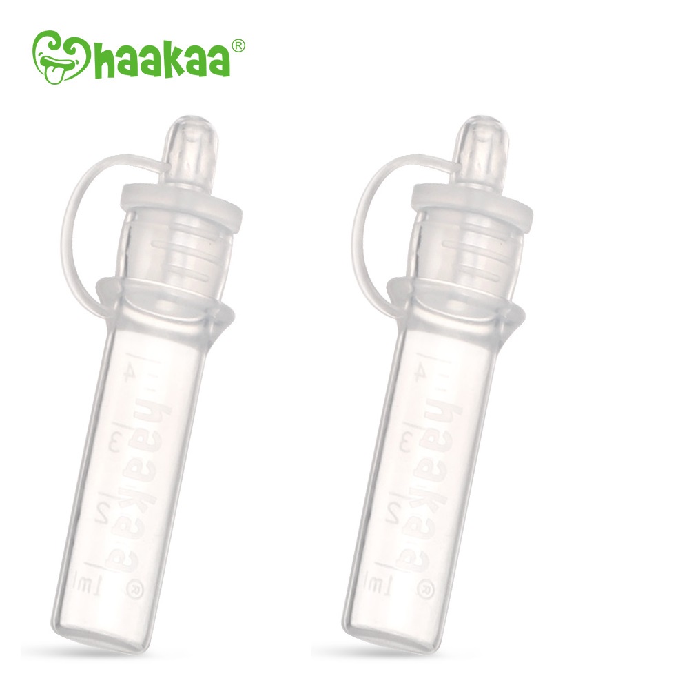 Cốc hứng sữa non Haakaa cho bé, Chất liệu 100% silicone cao cấp, Dung tích 4ml