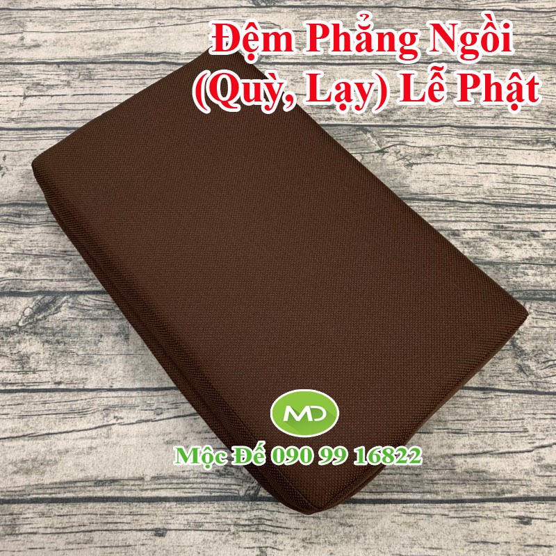 Đệm Lót Ngồi Thiền YOGI 60x50cm Gấp Gọn Phật Giáo, Trang Nhã, Sang Trọng - Yoga Giúp Thoải Mái Tinh Thần, Giảm Stress