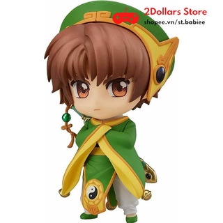 (Phiên bản cao cấp - Freeship) Mô Hình Figure Cardcaptor Sakura Thủ Lĩnh Thẻ Bài Nendoroid 763 Syaoran Li