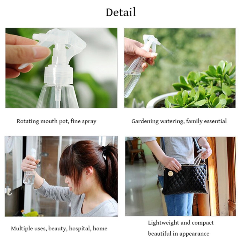 [ Featured ] Bình Xịt Đựng Dầu Gội Tiện Dụng 150ml/200ml